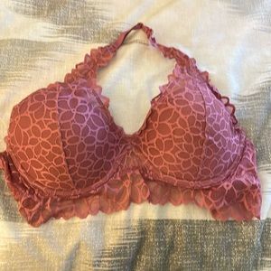 VS Pink Halter Bra